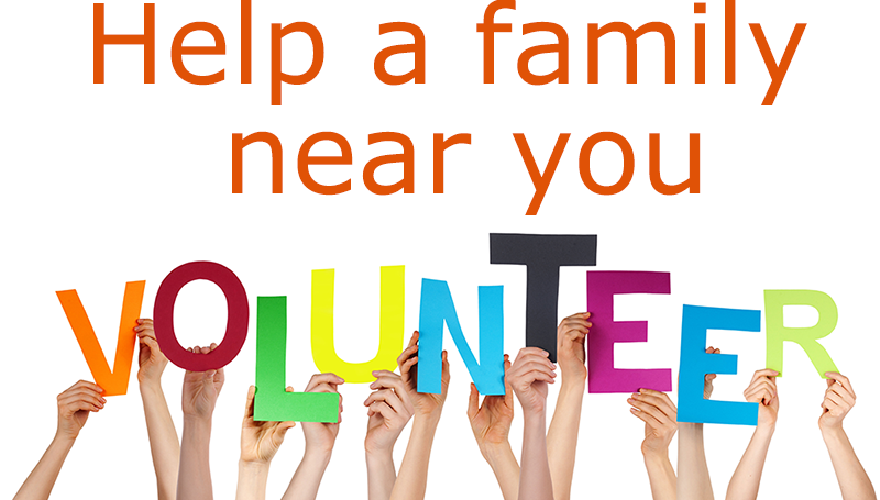 Volunteering to help families in Ealing